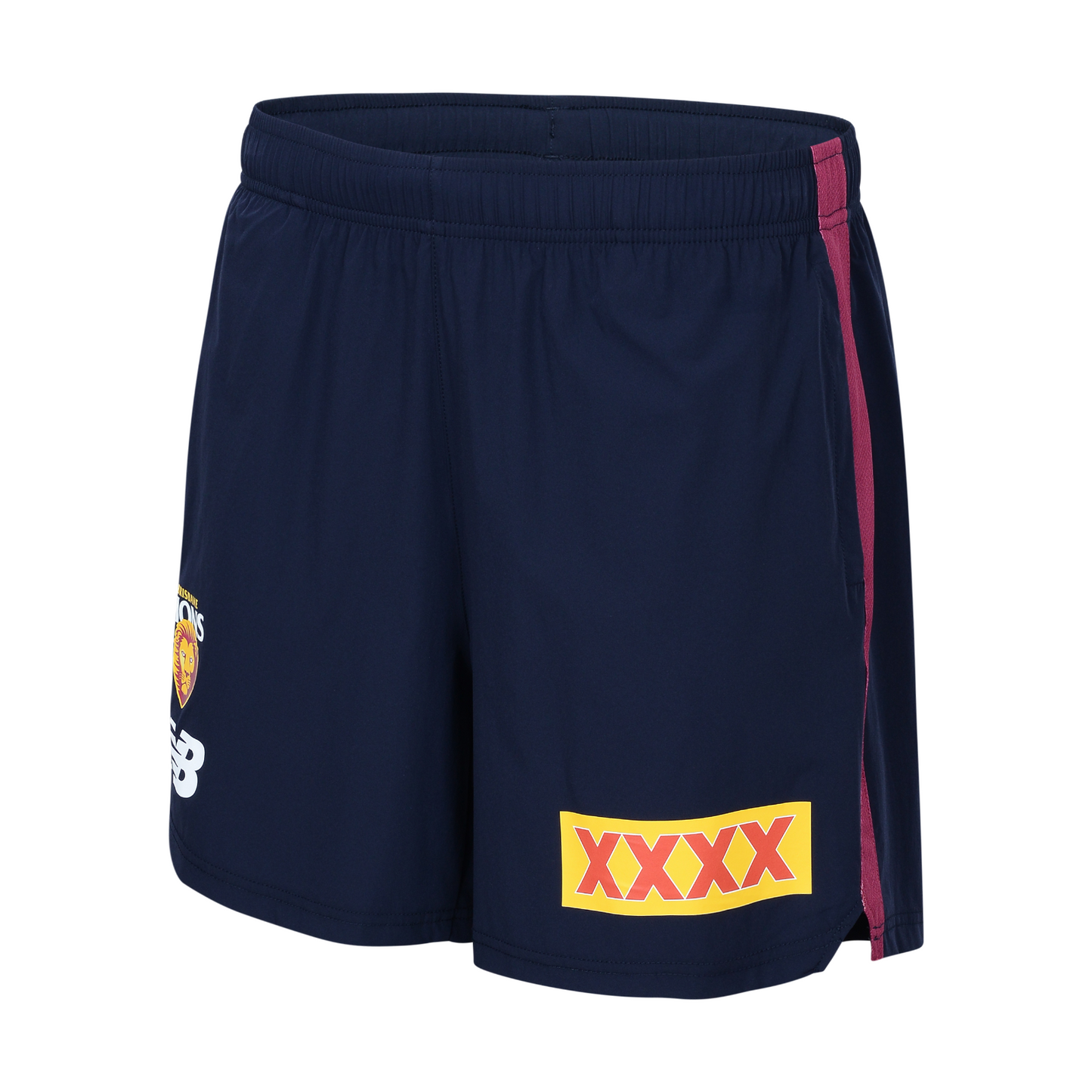 AFL 2025 Travel Shorts - Brisbane Lions - Mens