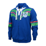 NRL Retro Zip Hoodie - New Zealand Warriors - Full Zip - Fleece - Jacket