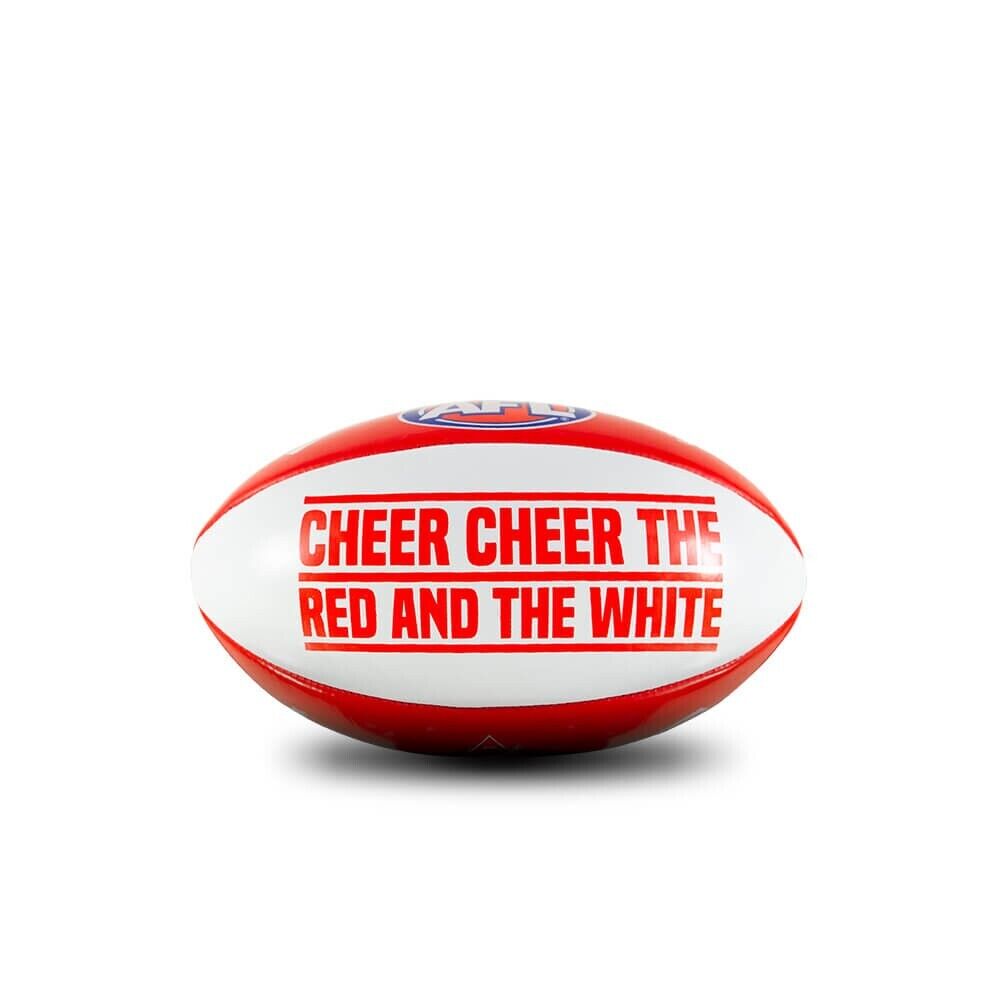 AFL PVC Mascot Football - Sydney Swans - 20cm Ball