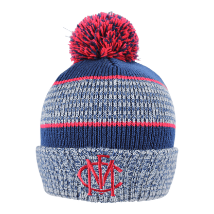 AFL Blitz Beanie - Melbourne Demons - Winter Hat - Adult - OSFM