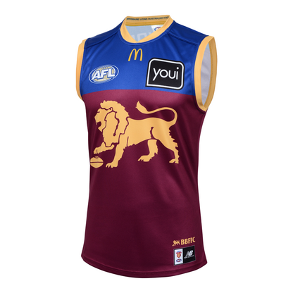 AFL 2025 Home Guernsey - Brisbane Lions - Youth - Kids