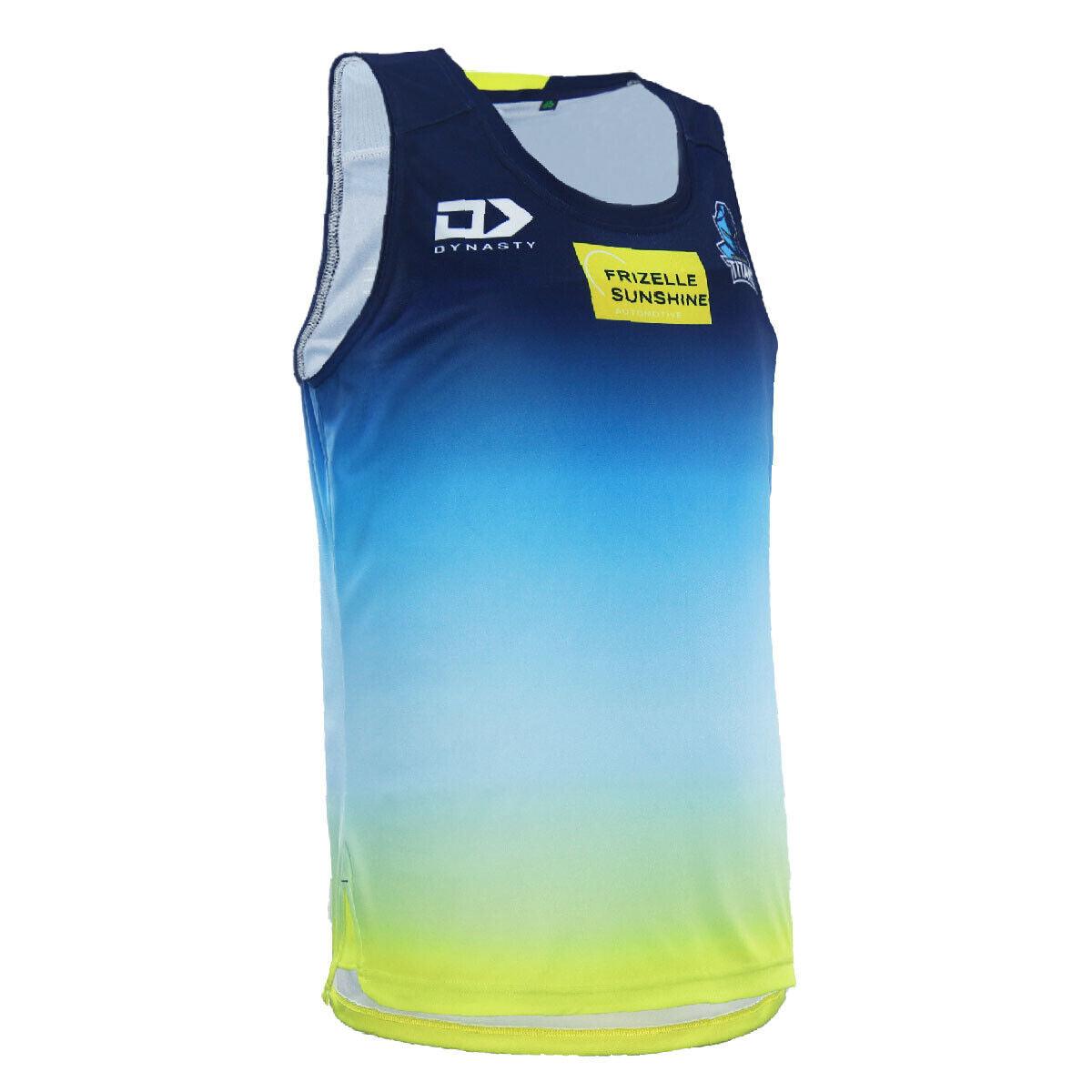 NRL 2024 Coaches Singlet - Gold Coast Titans - Adult - Mens