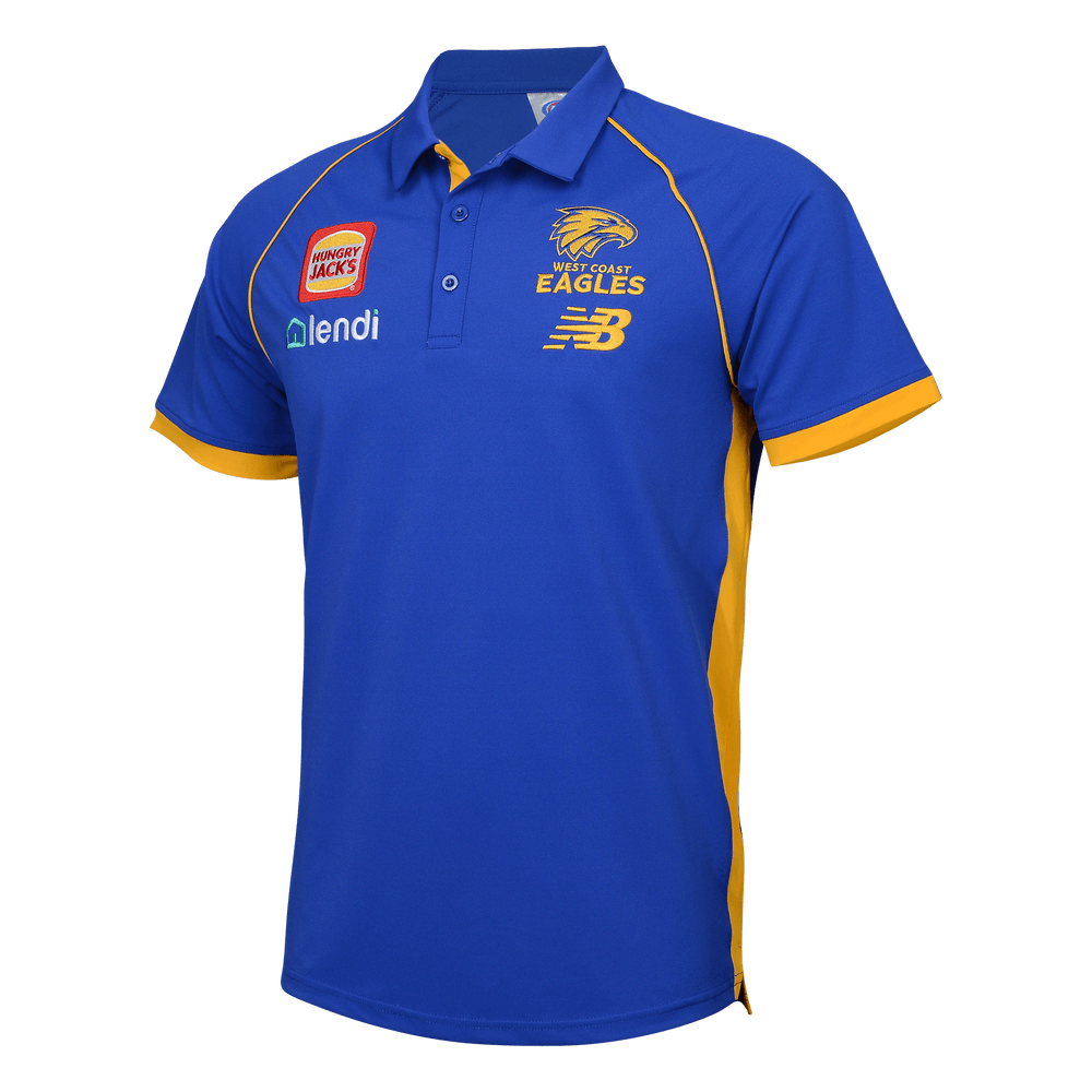 AFL 2024 Media Polo - West Coast Eagles - Adult - Mens