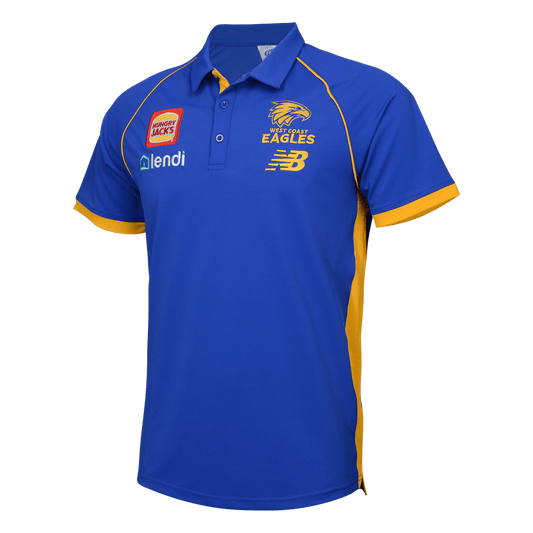AFL 2024 Media Polo - West Coast Eagles - Adult - Mens
