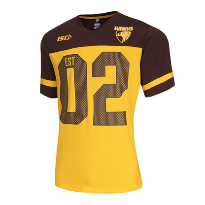 AFL 2024 Grid Iron Jersey - Hawthorn Hawks - Adult - Mens