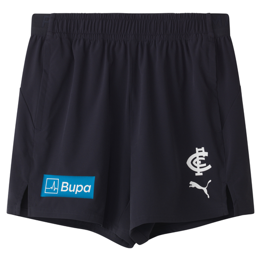 AFL 2025 Training Shorts - Carlton Blues - Adult - Mens