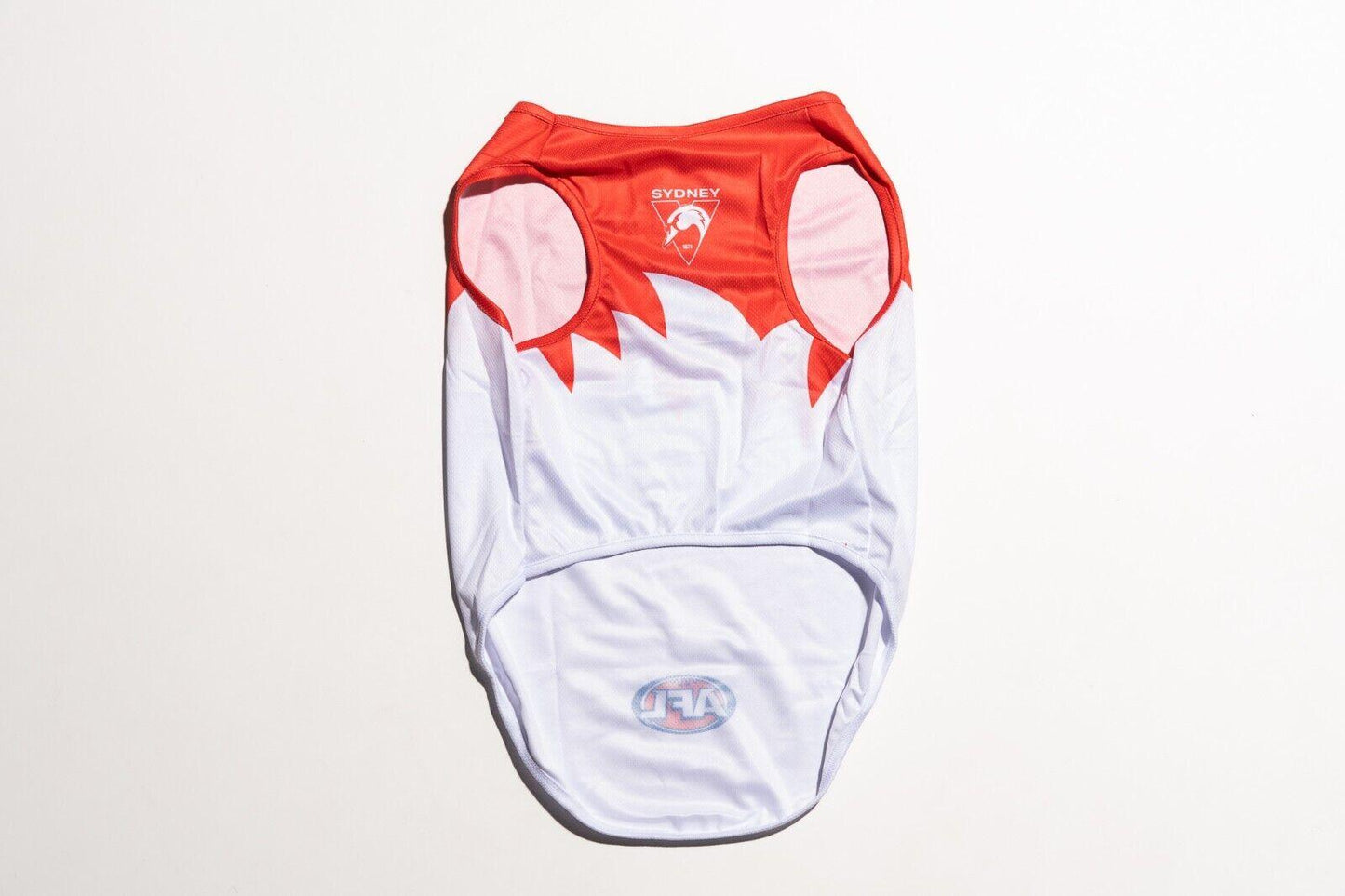 AFL Pet Jersey - Sydney Swans - Size XS to XL - T-Shirt - Dog - Cat
