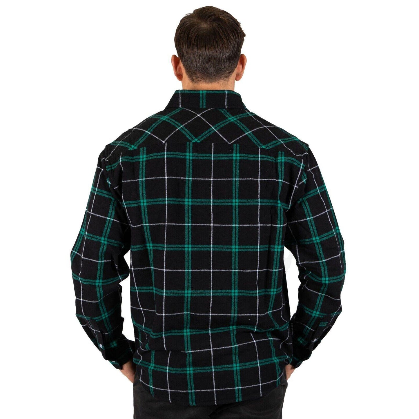 NRL 'Mustang' Flannel Polo - South Sydney Rabbitohs - Flanno Shirt