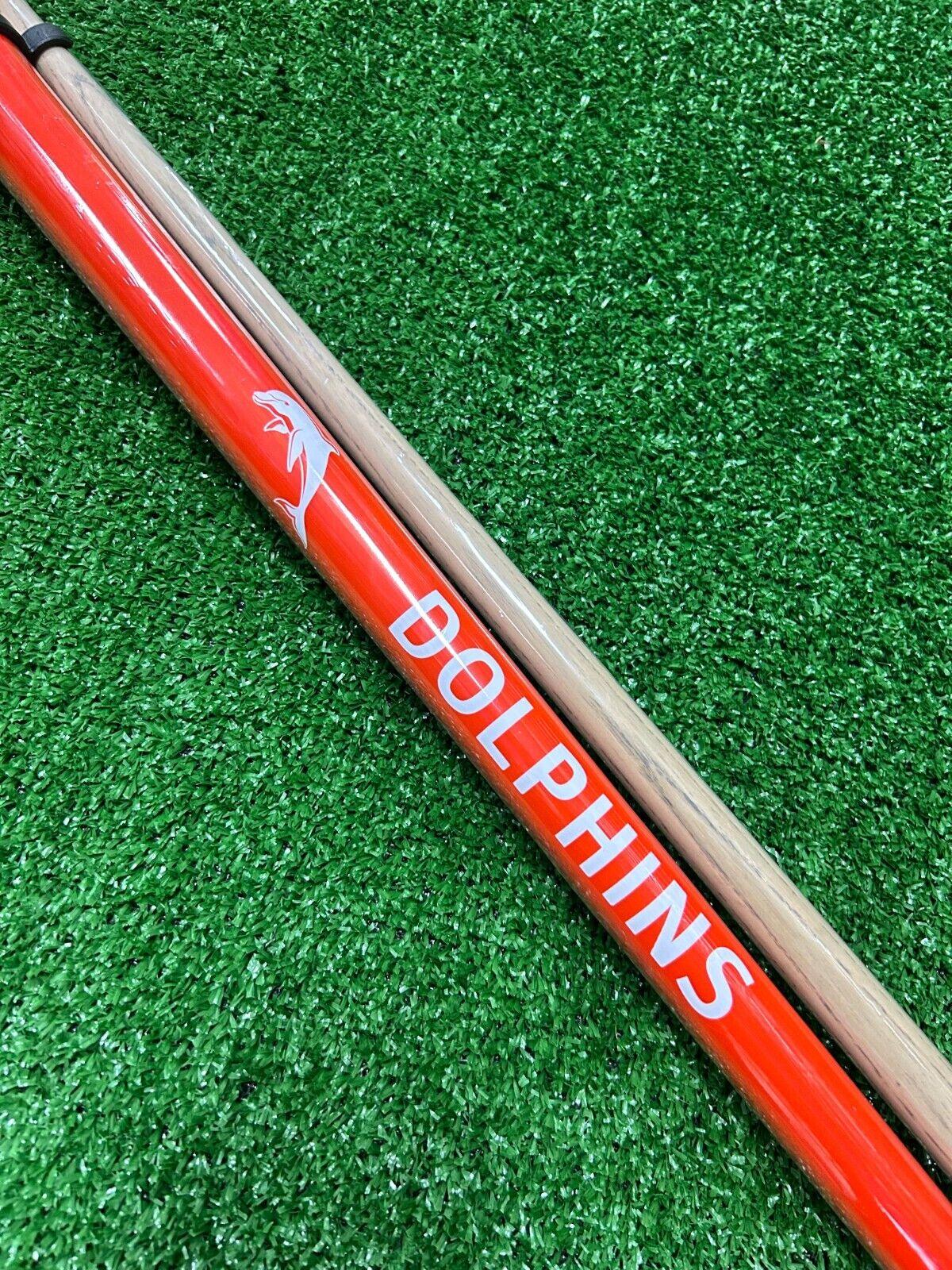 NRL Two Piece Pool Cue 57 Inch - Dolphins - Snooker - Billiards