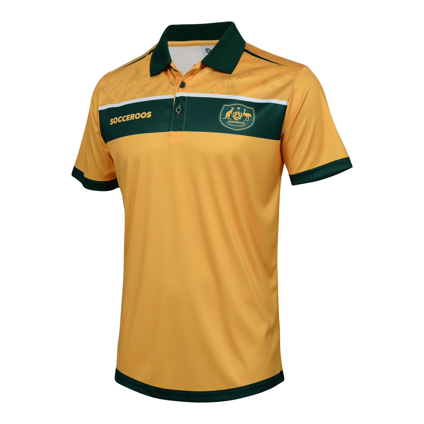 Socceroos - Supporter Polo Shirt - T-shirt - Mens - Adult - Soccer