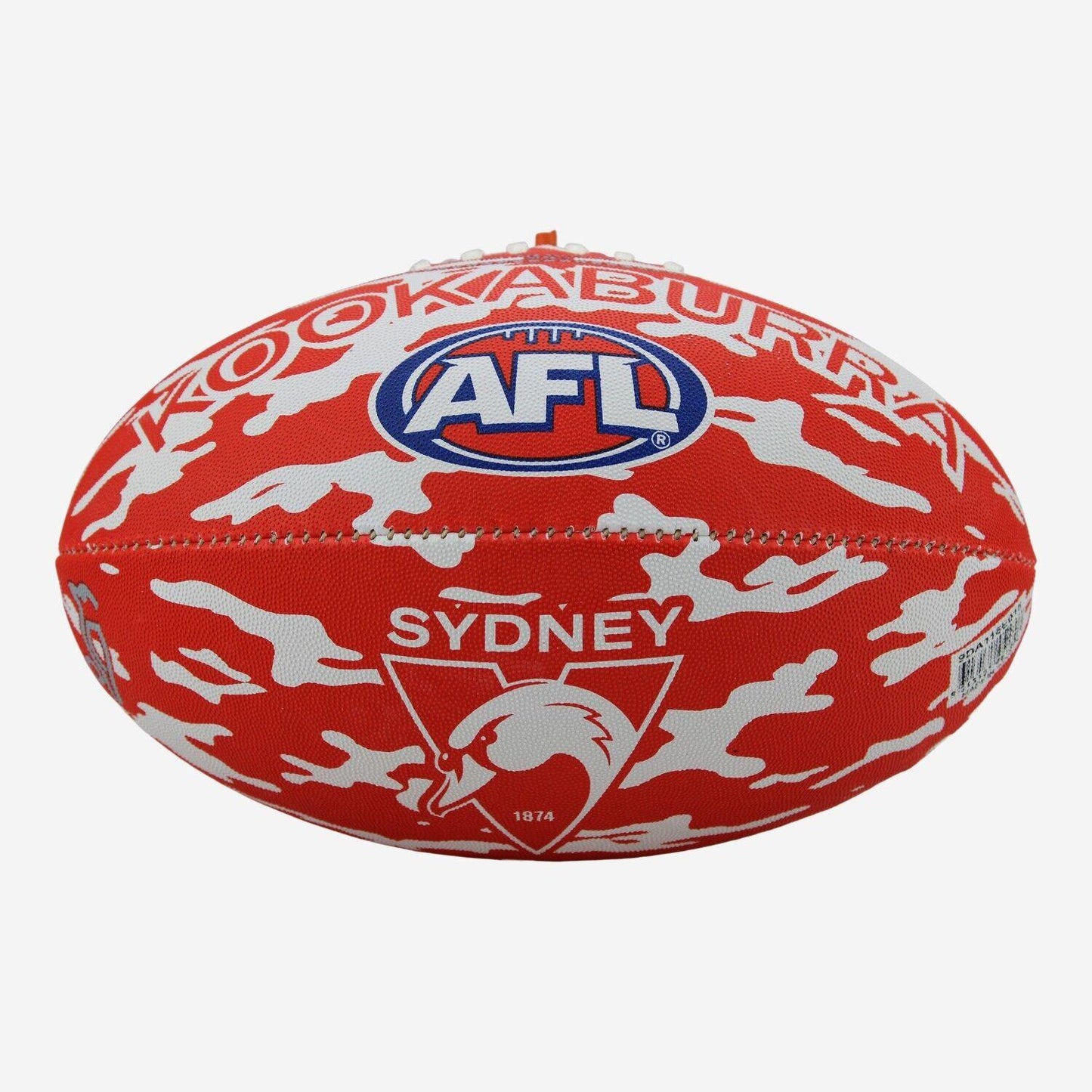 AFL Camo Club Football - Sydney Swans - Size 5 - Game Ball