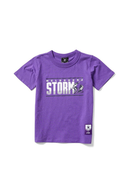 NRL Youth Club Tee Shirt - Melbourne Storm - Kids - T-Shirt