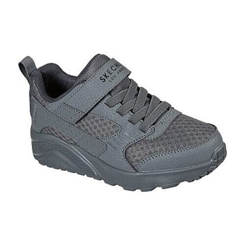 SKECHERS Uno Lite Sneaker - Runners - Charcoal - Shoe - Kids