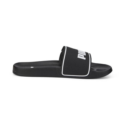 PUMA Leadcat 2.0 V Slides - Black/White - Shoe - Sandal - Mens - Adults