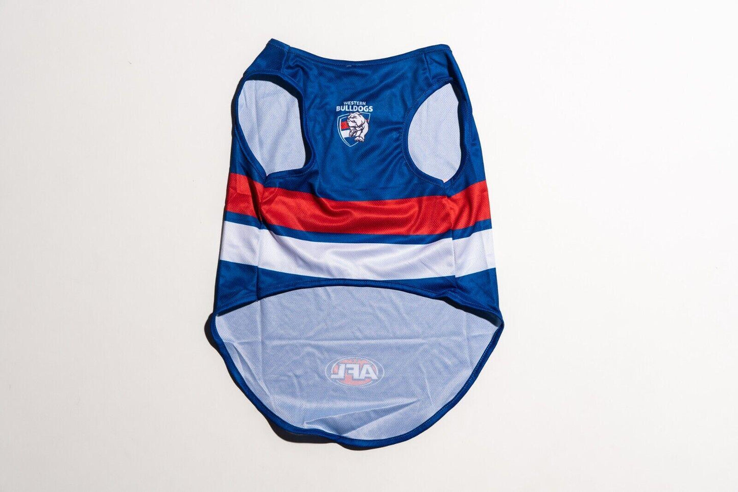 AFL Pet Jersey - Western Bulldogs - Size XS to XL - T-Shirt - Dog - Cat