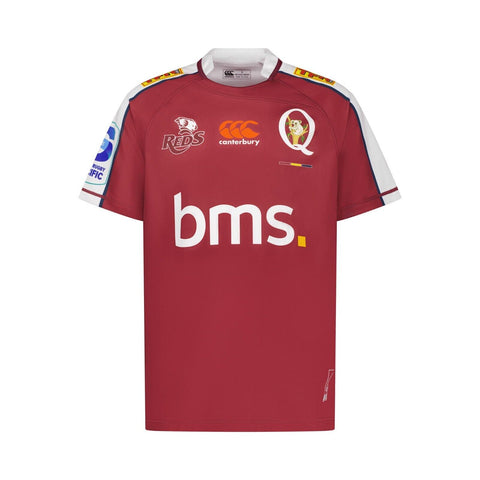 2024 Home Jersey  - QLD REDS - Youth - Kids - Maroon - Queensland - CANTERBURY