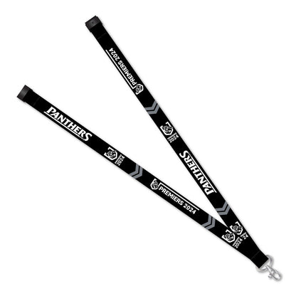 NRL 2024 PREMIERS LANYARD - PENRITH PANTHERS - ETA NOV 2024 - TROFE