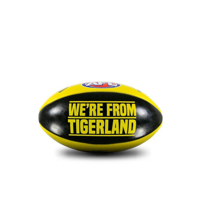 AFL PVC Mascot Football - Richmond Tigers - 20cm Ball