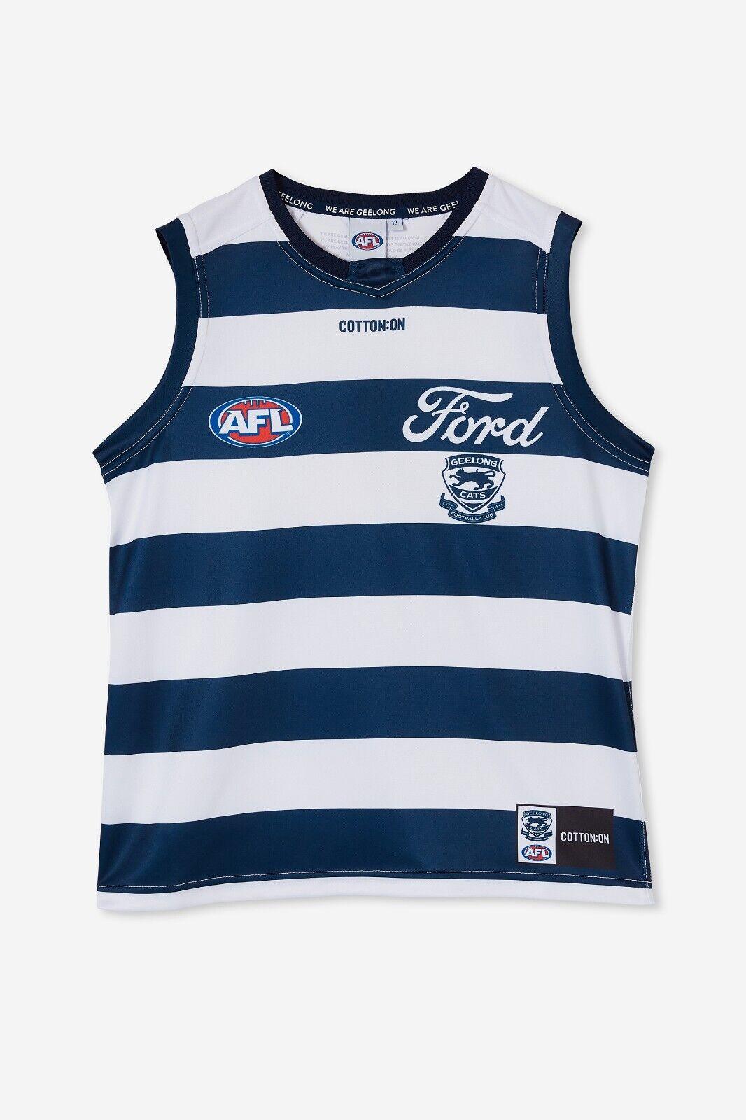 AFL 2024 Home Guernsey - Geelong Cats - Youth - Kids