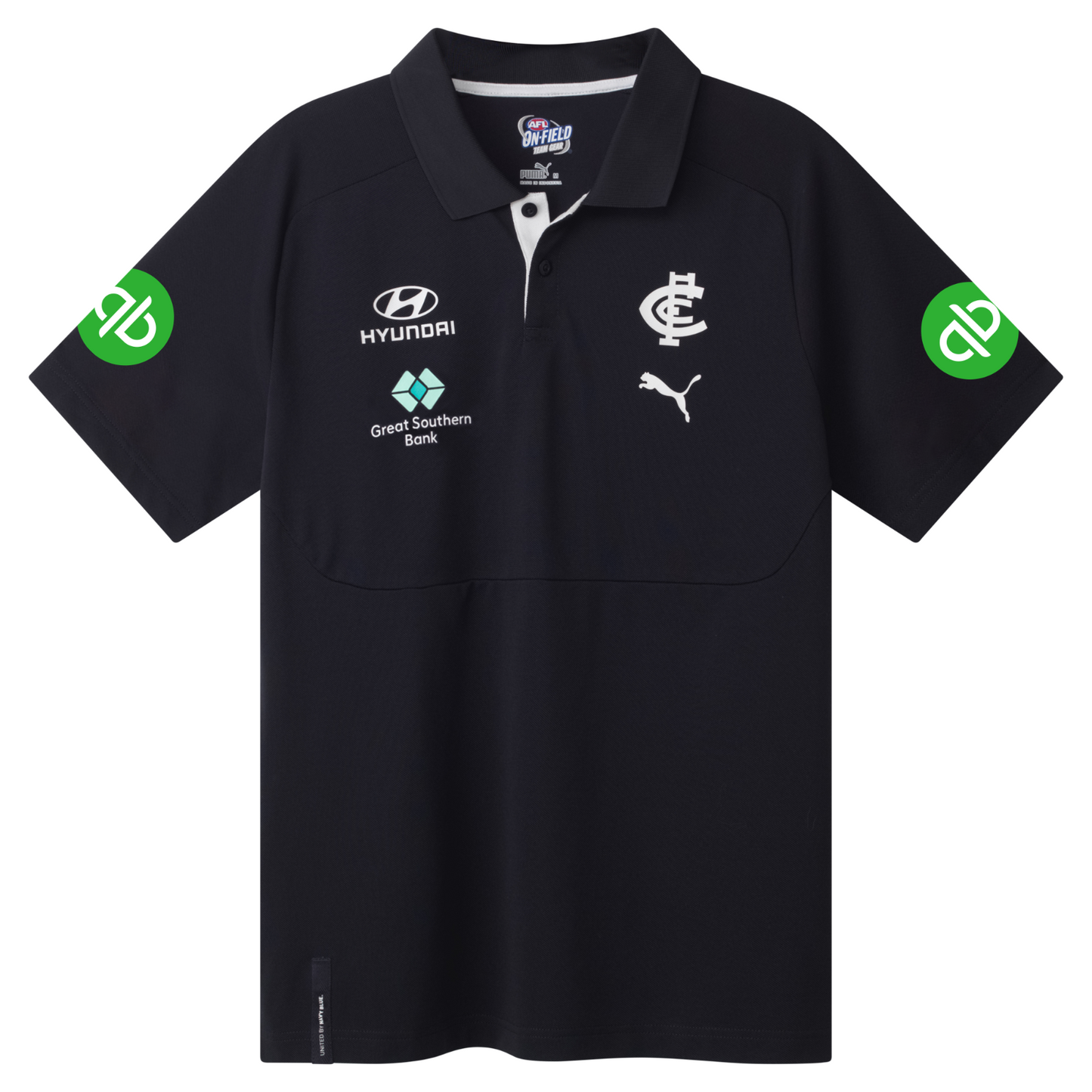 AFL 2025 Team Polo - Carlton Blues - Adult - Mens