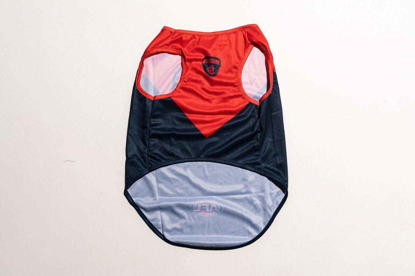 AFL Pet Jersey - Melbourne Demons - Size XS to XL - T-Shirt - Dog - Cat