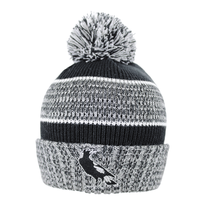 AFL Blitz Beanie - Collingwood Magpies - Winter Hat - Adult - OSFM