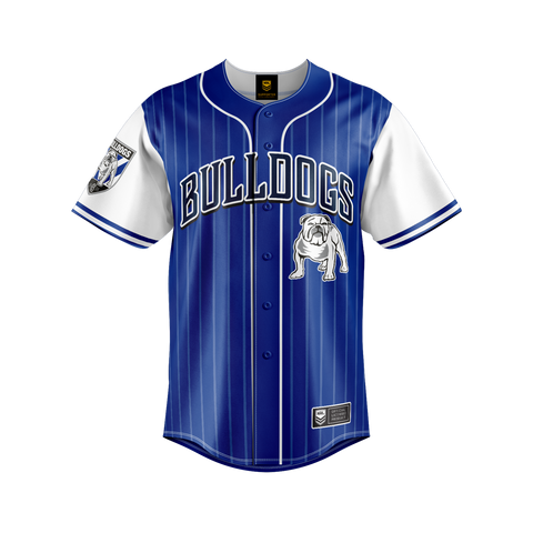 NRL 'Slugger' Baseball Shirt - Canterbury Bulldogs - Tee
