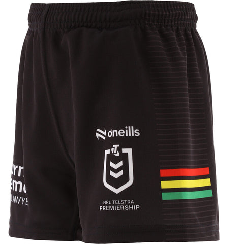 NRL 2024 Home Playing Shorts - Penrith Panthers - Adult - O'NEILLS
