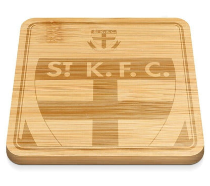 AFL Cheeseboard - St Kilda Saints - 35 x 35 x 1.5cm - Serving Board