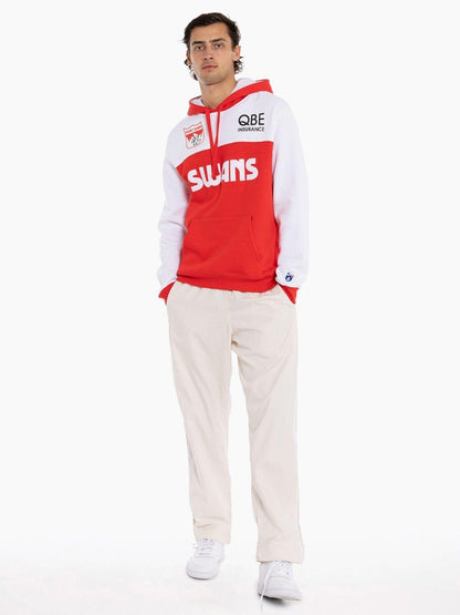 AFL Throwback OTH Hoodie - Sydney Swans - Adult - Hoody - Jumper