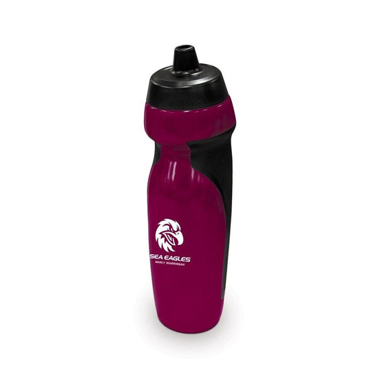 NRL Sports Drink Bottle 640ml - Manly Sea Eagles - Rubber Grip