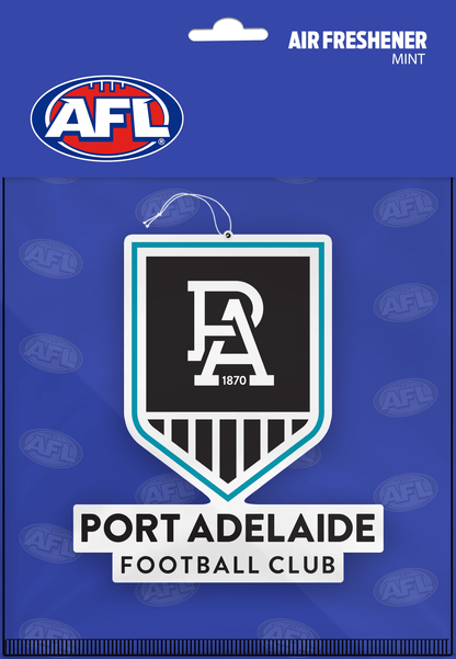 AFL Car Air Freshener - Port Adelaide Power - Logo