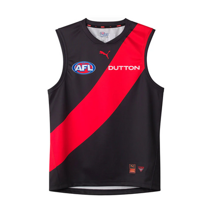 AFL 2025 Home Guernsey - Essendon Bombers - Youth - Kids