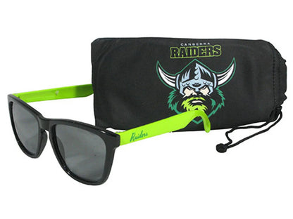 NRL Sunglasses & Case Set - Canberra Raiders - Sunnies - Adult