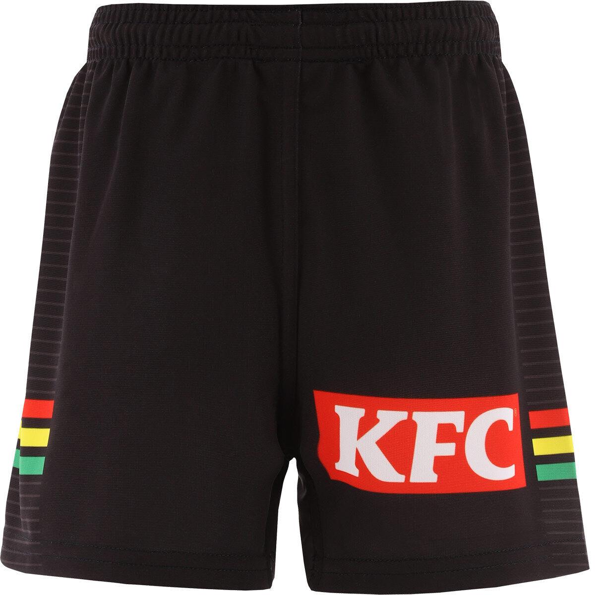 NRL 2024 Home Playing Shorts - Penrith Panthers - Adult - Mens