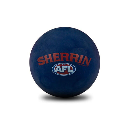 AFL Rubber High Bounce Hand Ball - Melbourne Demons - Single - 6cm