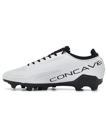 CONCAVE Halo V2 FG Football Boots - White Solar Black - Youth - Kids