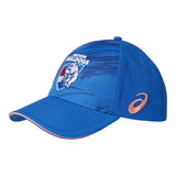 AFL 2023 Media Cap - Western Bulldogs - Hat - One Size - Adjustable - ASICS