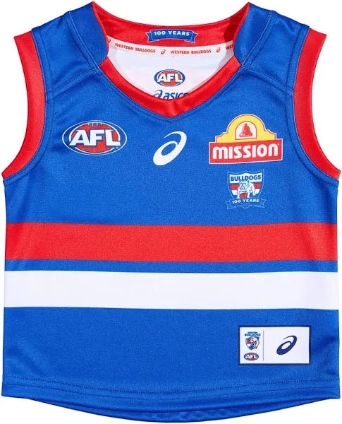 AFL 2025 Home Guernsey - Western Bulldogs - Infant - Toddler