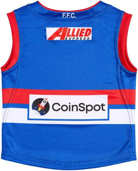 AFL 2025 Home Guernsey - Western Bulldogs - Infant - Toddler