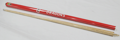 NRL Two Piece Pool Snooker Billiards Cue 57 Inch - St George Illawarra Dragons