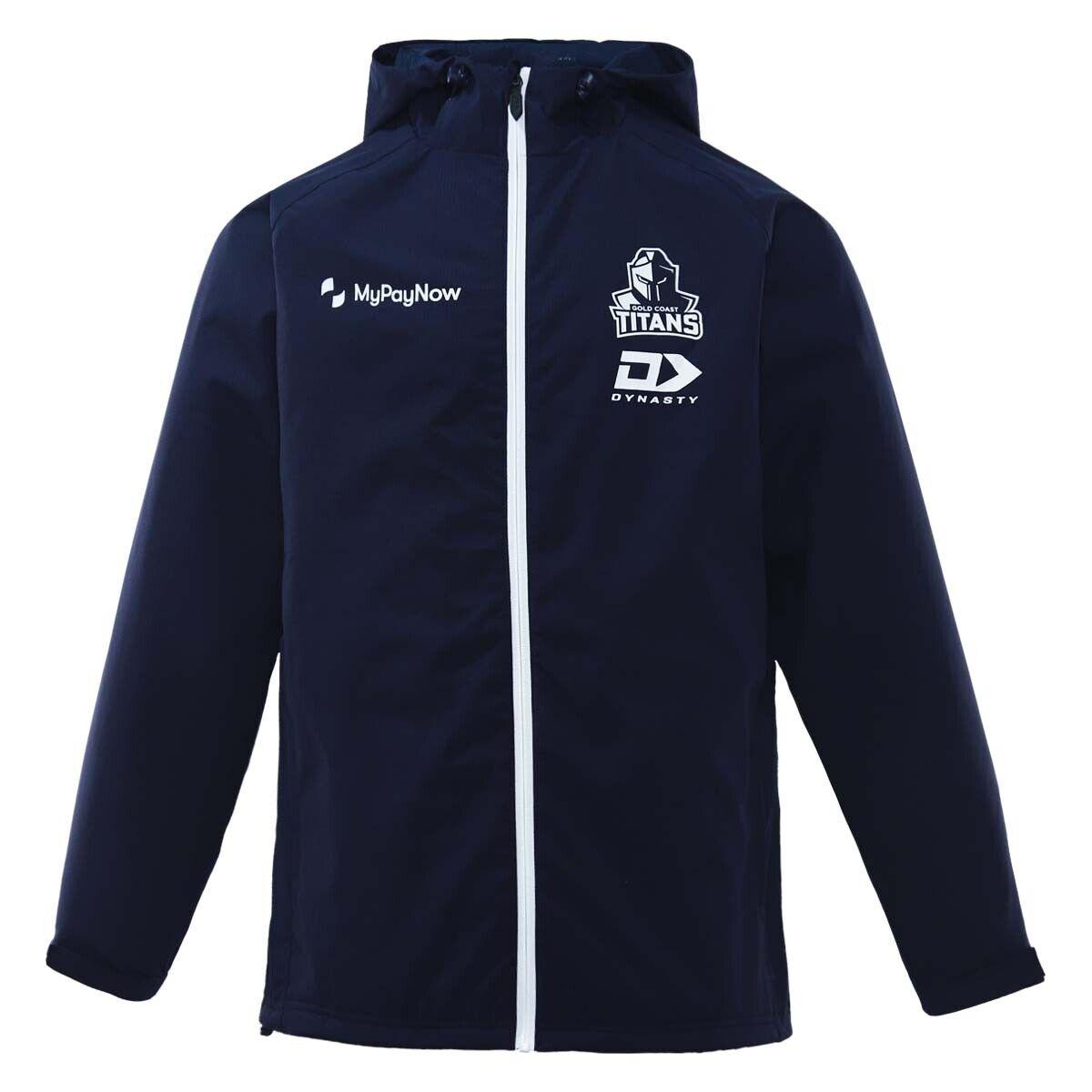 NRL 2023 Wet Weather Jacket - Gold Coast Titans - Mens - DYNASTY