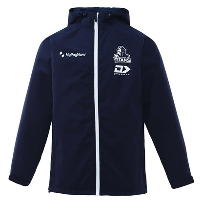 NRL 2023 Wet Weather Jacket - Gold Coast Titans - Mens - DYNASTY