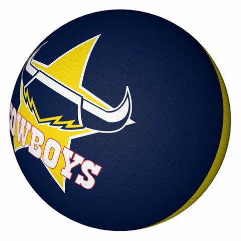 NRL North Queensland Cowboys - Rubber High Bounce Hand Ball - Set Of TWO - 6cm