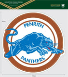 NRL Heritage Fridge Decal - Penrith Panthers -Team Logo Sticker - 462x470mm