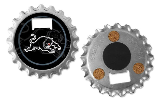 NRL Bottle Opener, Magnet & Coaster - Penrith Panthers - Rugby League