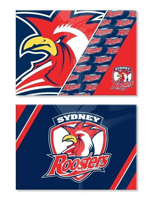 NRL Magnet Set of 2 - Sydney Roosters - Set of Two Magnets