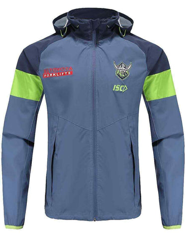 NRL 2022 Wet Weather Jacket - Canberra Raiders - Adult - Rugby League - ISC
