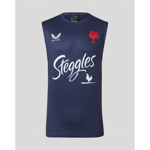 NRL 2023 Training Singlet - Sydney Roosters - Rugby League - Mens - CASTORE