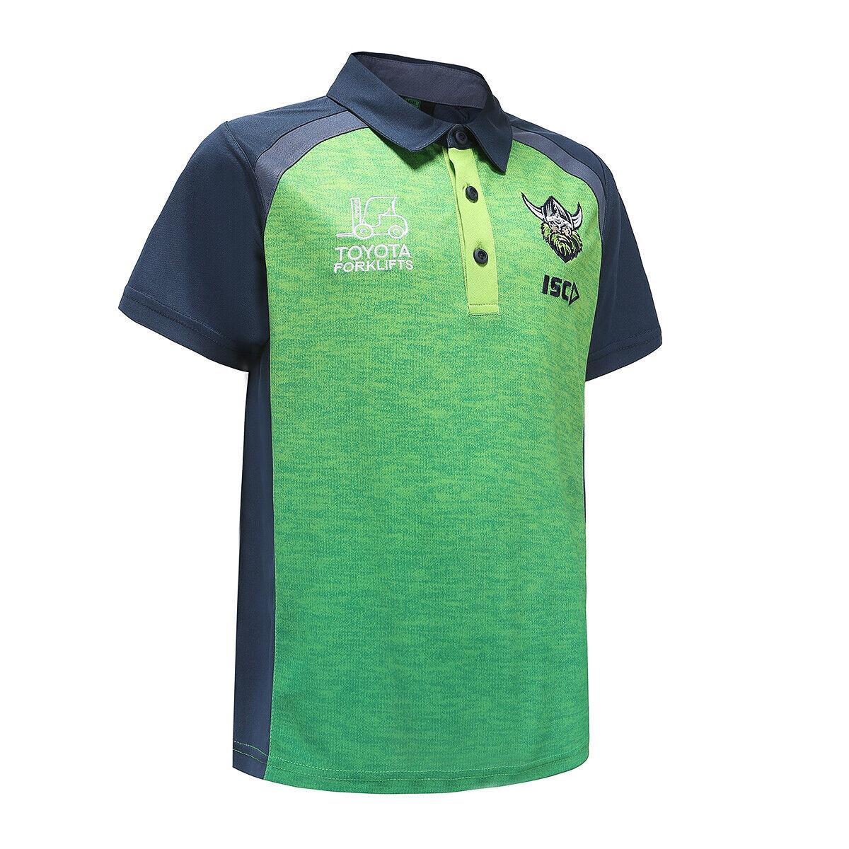 NRL 2023 Polo - Canberra Raiders - YOUTH - Kids - Rugby League - ISC